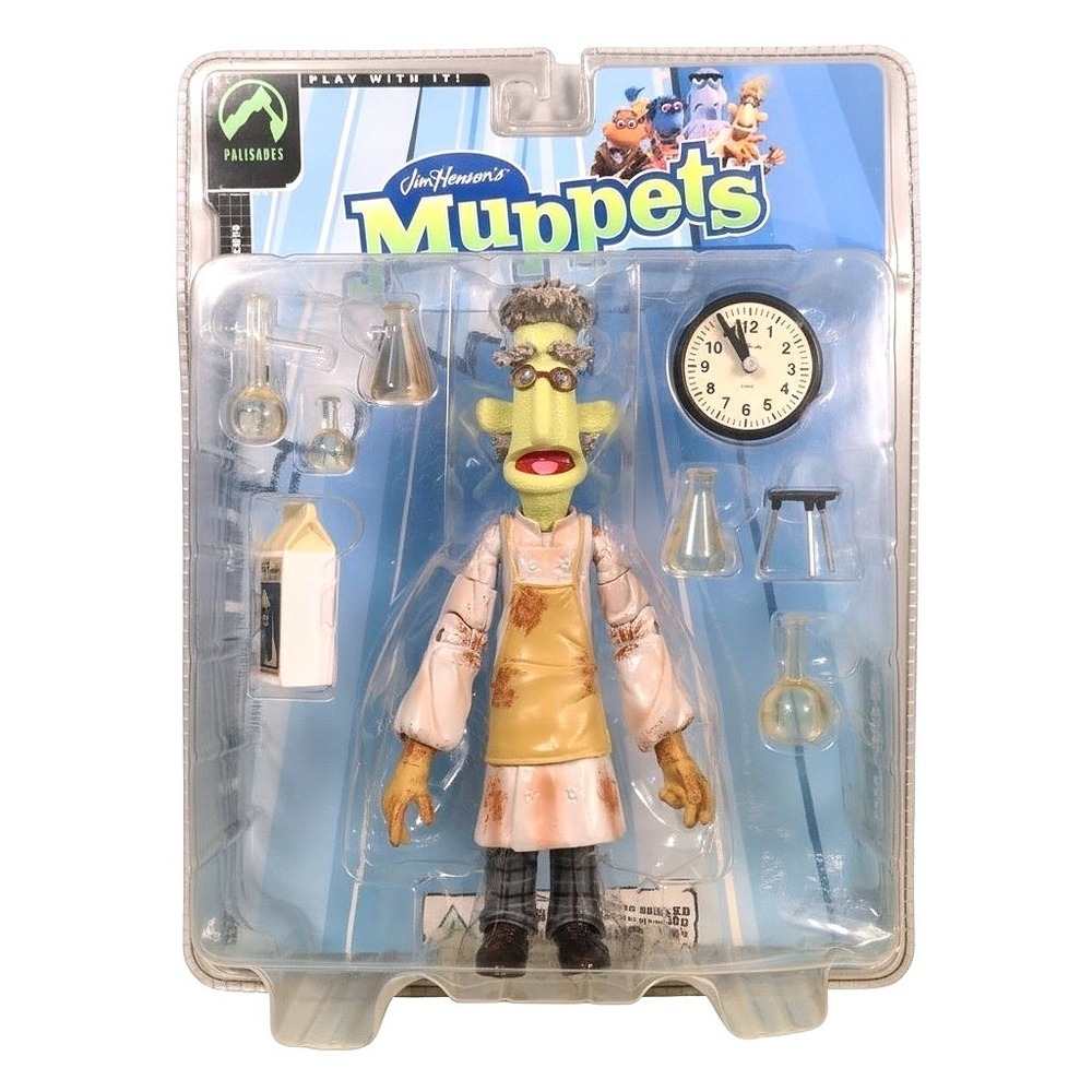 VTG 2004 Palisades Muppets Dr. Phil Van Neuter Action Figure Series 8 Sealed NIB